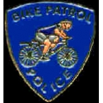 POLICE BIKE PATROL LOGO PIN